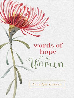 cover image of Words of Hope for Women